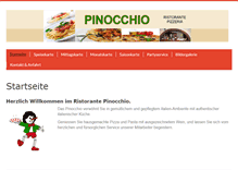 Tablet Screenshot of pinocchio-rotenburg.de